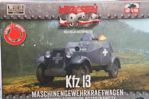 Kfz13. Auto-ametralladora aleman