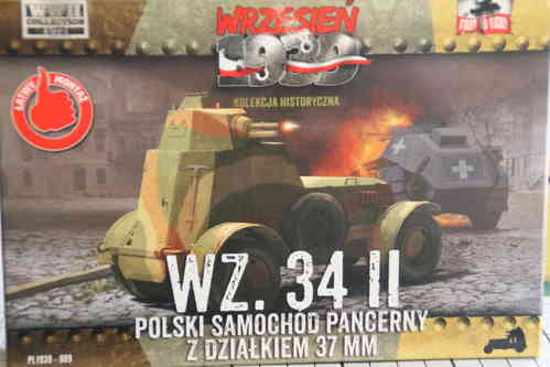 WZ.34 II POLISH ARMORED 1939  WITH BARREL
