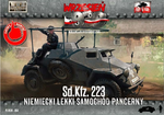 Sdkfz 223 BLINDADO RADIO ALEMAN