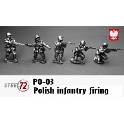 Polish infantry firing